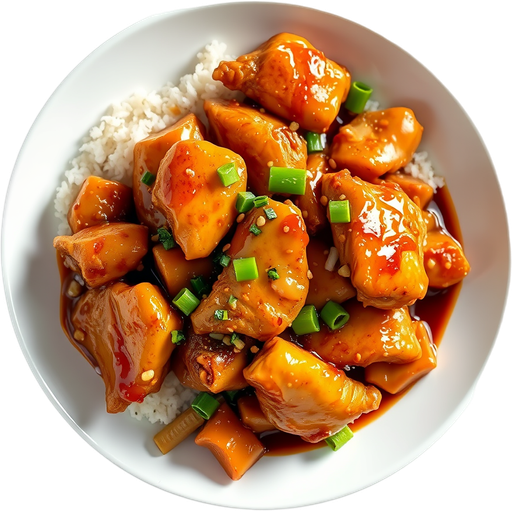 Boneless Soy Garlic Chicken dish