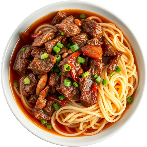 Spicy Beef Noodle dish