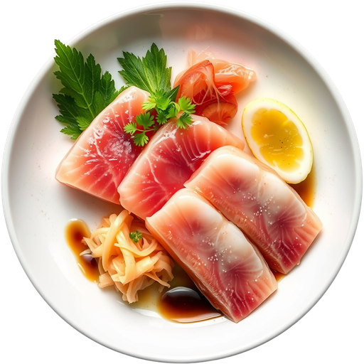 Albacore Sashimi dish