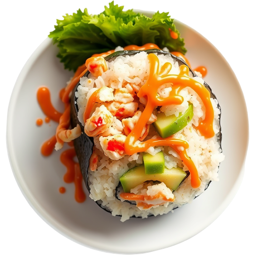 Holy Crab Roll dish