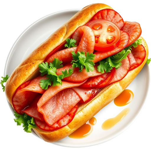 Italian Cold Cuts Sub dish