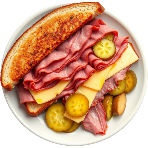 Pastrami Sandwich dish