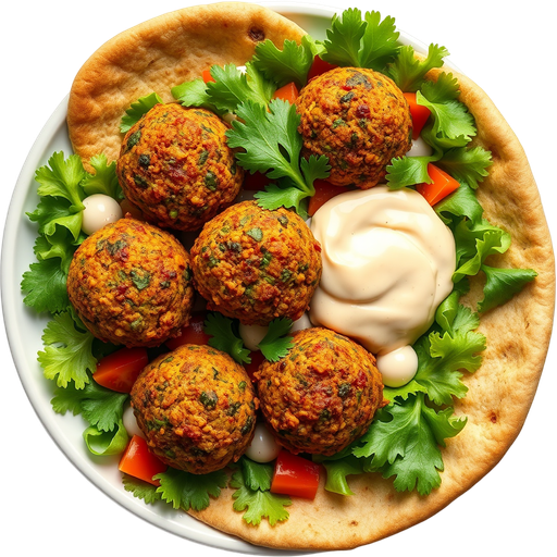 Falafel Plate dish