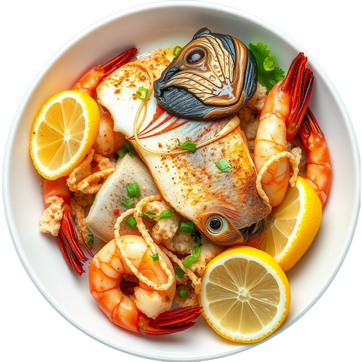 Catfish and Shrimp dish