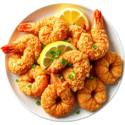 Fried Shrimp Plate dish