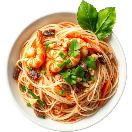 Vietnamese Dry Noodles dish