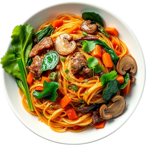 Japchae dish