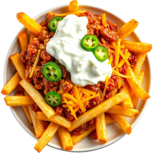 Chili Fries dish