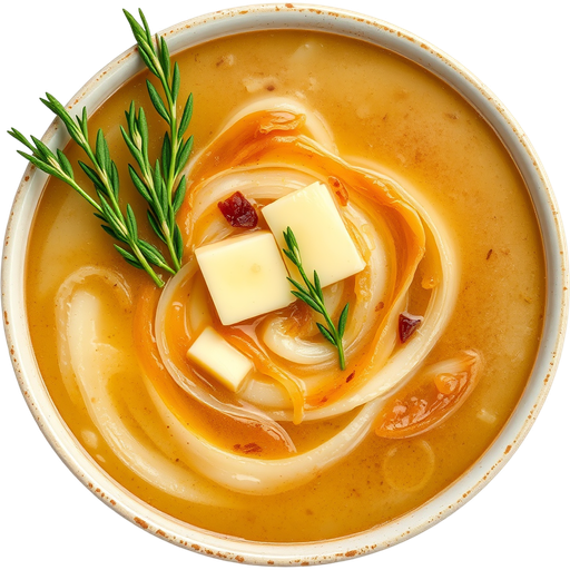 French Onion Soups dish