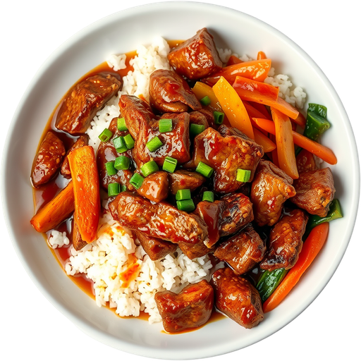 Beef and Spicy Pork Plate dish
