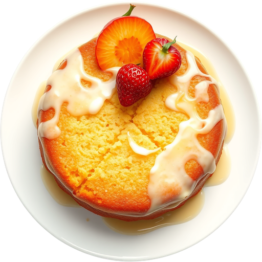 Warm Butter Cake dish