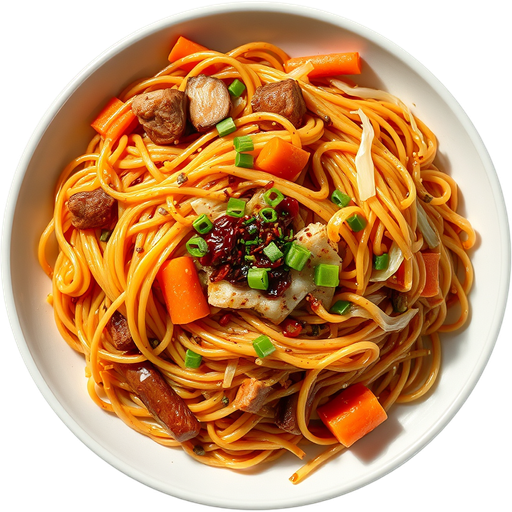 Yakisoba dish