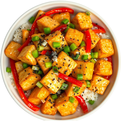 Salt and Pepper Tofu dish