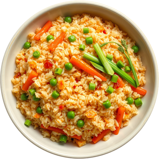 Mandarette House Fried Rice dish