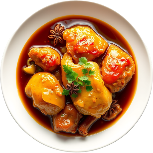 Boneless Yellow Braised Chicken dish