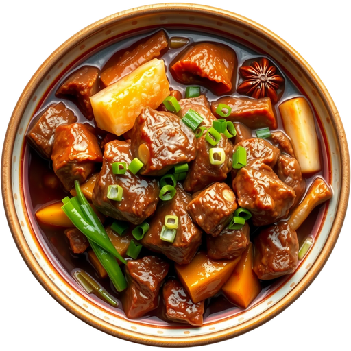 Braised Beef Pot dish