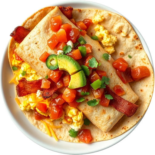 Nates Favorite Burrito dish