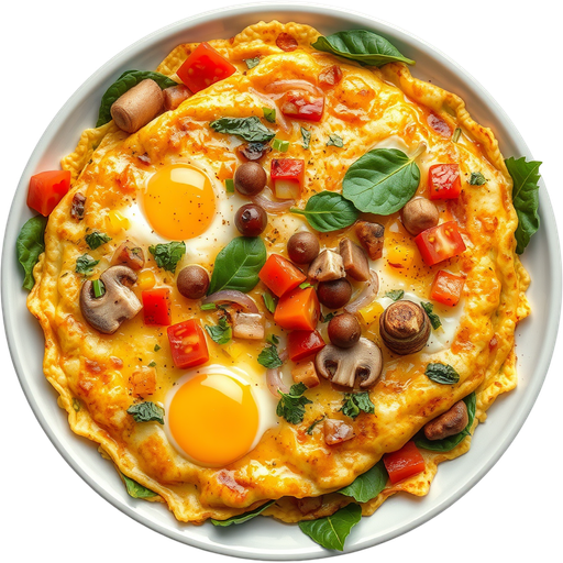 Kitchen Sink Omelette dish