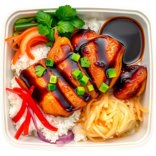 Teriyaki Chicken Bento Box dish