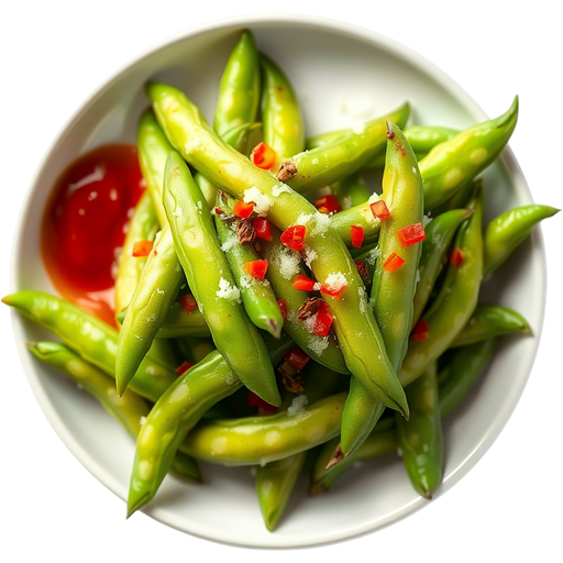 Complimentary Edamame dish