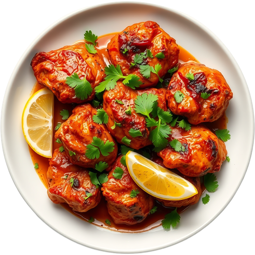 Tandoori Chicken Tikka dish