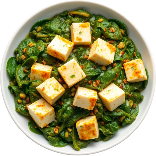 Saag Paneer dish