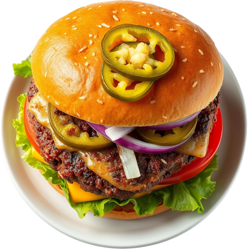 The Burger dish