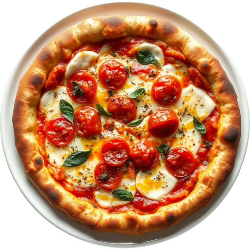 Thick Crust Style Pizza dish