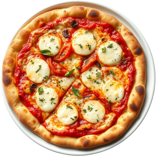 Sicilian Cheese Pizza dish