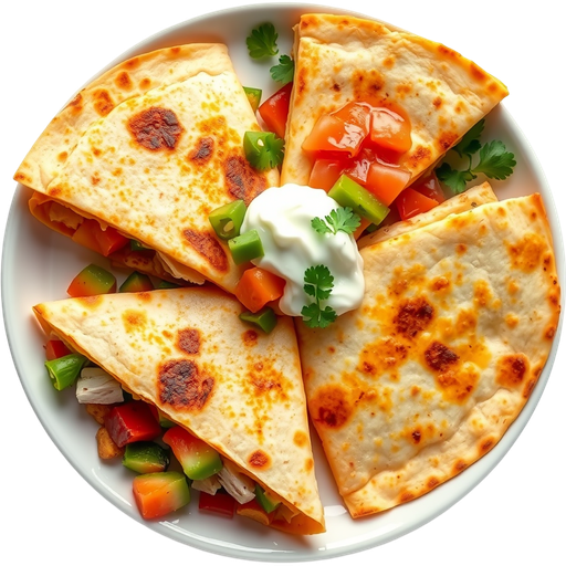 Quesadillas dish