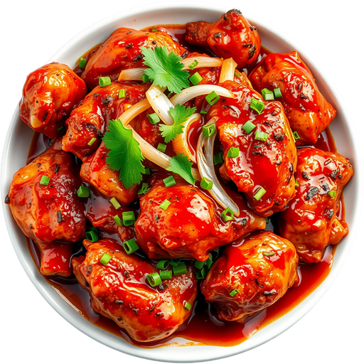 Spicy BBQ Chicken dish