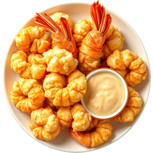 Popcorn Shrimp dish