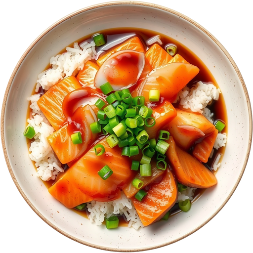 Sesame Oil Sauce Poke dish