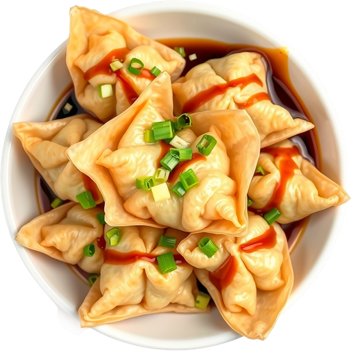 Cream Cheese Wontons dish