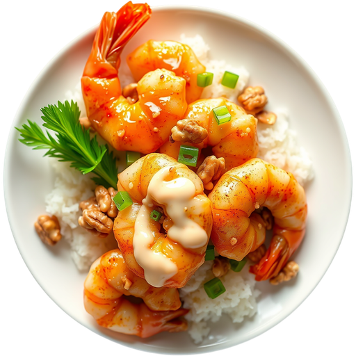Honey Walnut Shrimp dish