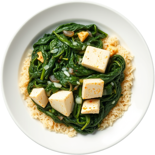 Saag Paneer dish