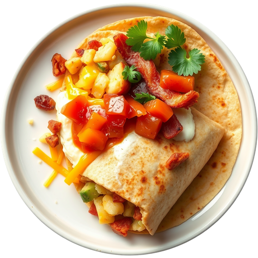 Breakfast Burrito dish