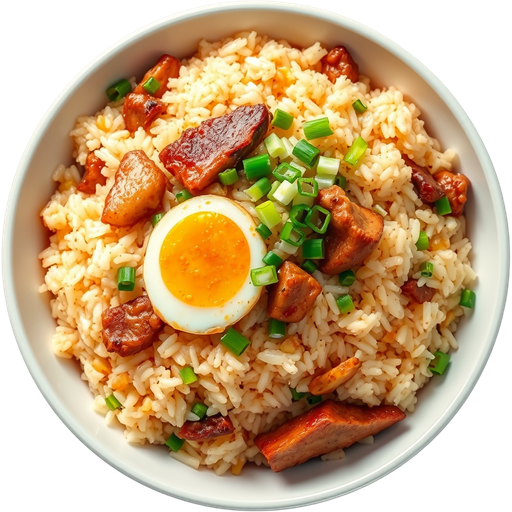 Chasu Fried Rice dish
