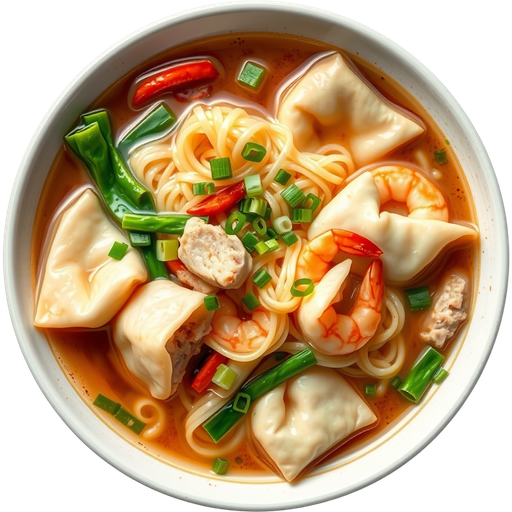 Wonton Noodle Soup dish