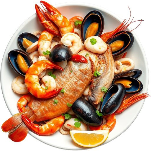 Seafood dish