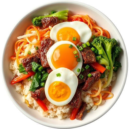 Bulgalbi Bibimbap dish