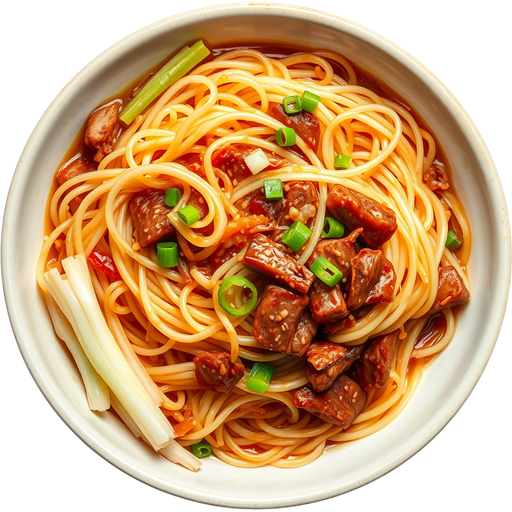 Chow Fun with Beef dish
