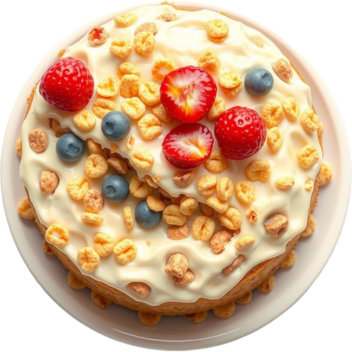 Milk&Cereal Cake dish