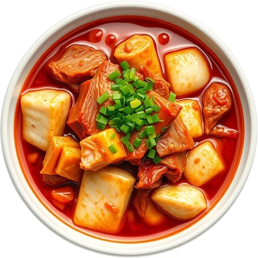 Kimchi Jjigae dish