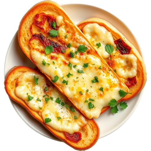 Cheese Garlic Bread dish