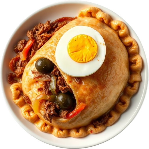 Shredded Beef Empanada dish