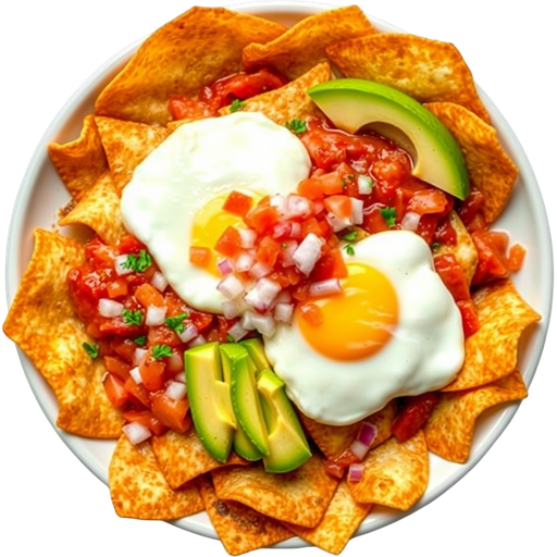 Chilaquiles dish