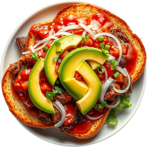 Torta Ahogada Mixta dish