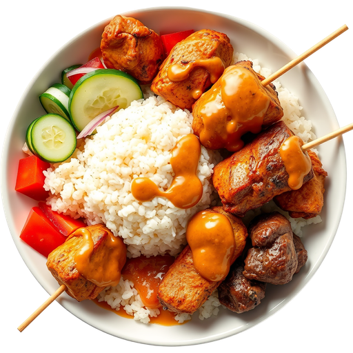 Satay Combination dish