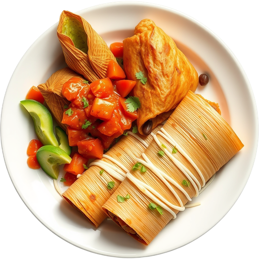 Tortas and Tamales dish